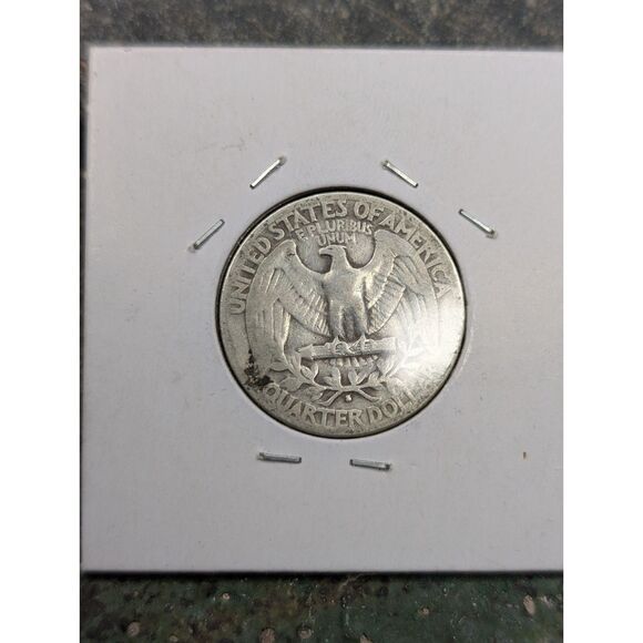 1940-S Washington Quarter – 90% Silver, San Francisco Mint - Picture 2 of 2